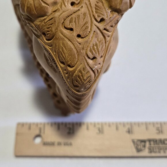 Hand-carved Wooden Elephant - Picture 10 of 11